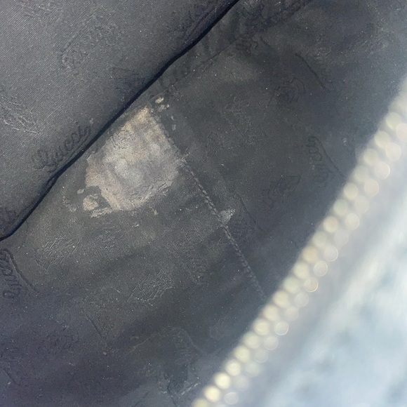 💯%Authentic Full inclu. Black Guccisima Hobo GoldSilver GG - Picture 14 of 16